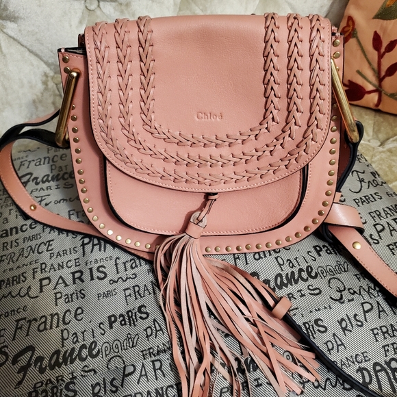 (SOLD)Authentic Chloe Hudson in salmon rose color - Picture 10 of 12